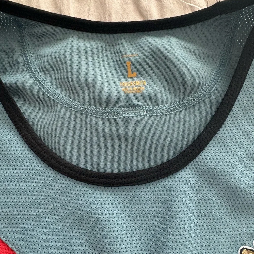 Tracksmith Blue and Red Women’s Tank Top - Picture 2 of 5